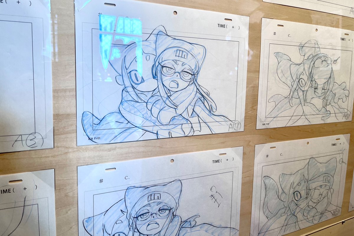 ShingoTamagawa's tweet photo. はなぶしさんめっちゃ線走ってた。むちゃくちゃ描いとる。
良い展示でした… https://t.co/EvLQvoZGCw