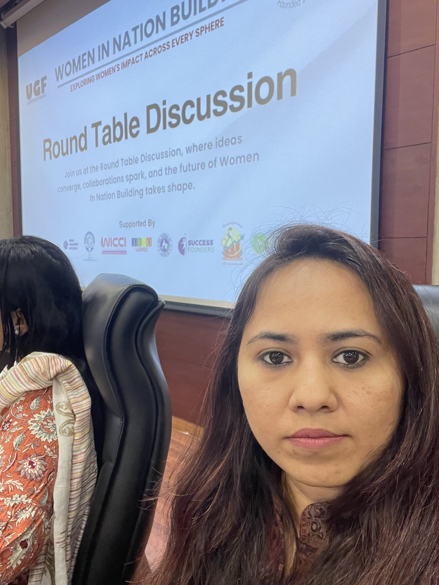 MayuriJadav's tweet photo. Proud to empower women through digital literacy! 💻Honoured to join a Round Table Discussion with UGF, Tikon &amp; FGI Vadodara, sharing insights to bridge the digital gap. 💬💡Let’s continue driving change &amp; empowering women in this digitalera#DigitalEmpowerment#GoDigitalWithMayuri https://t.co/wc5AhQH7es