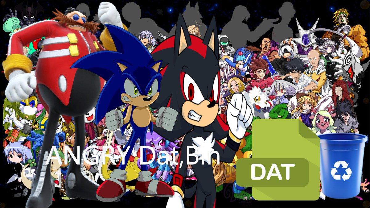SUPER SMASH BROS CMC PLUS V8.1 FANDUB DR. EGGMAN,SONIC,SHADOW THE HEDGEHOG ANGRY Dat,Bin