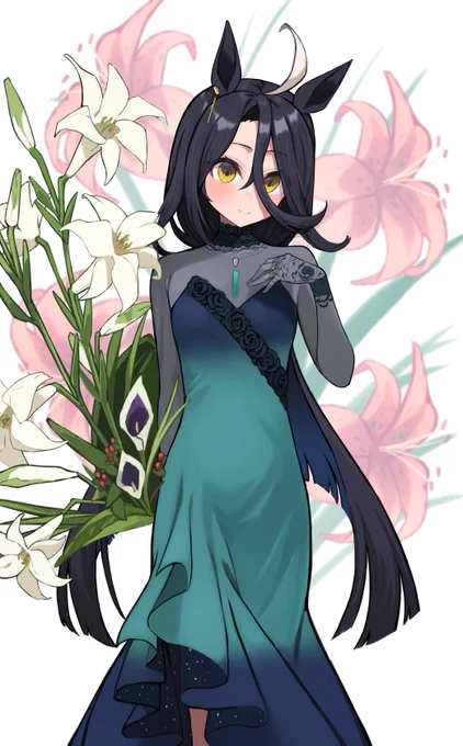 #マンハッタンカフェ #ウマ娘花とカフェ 