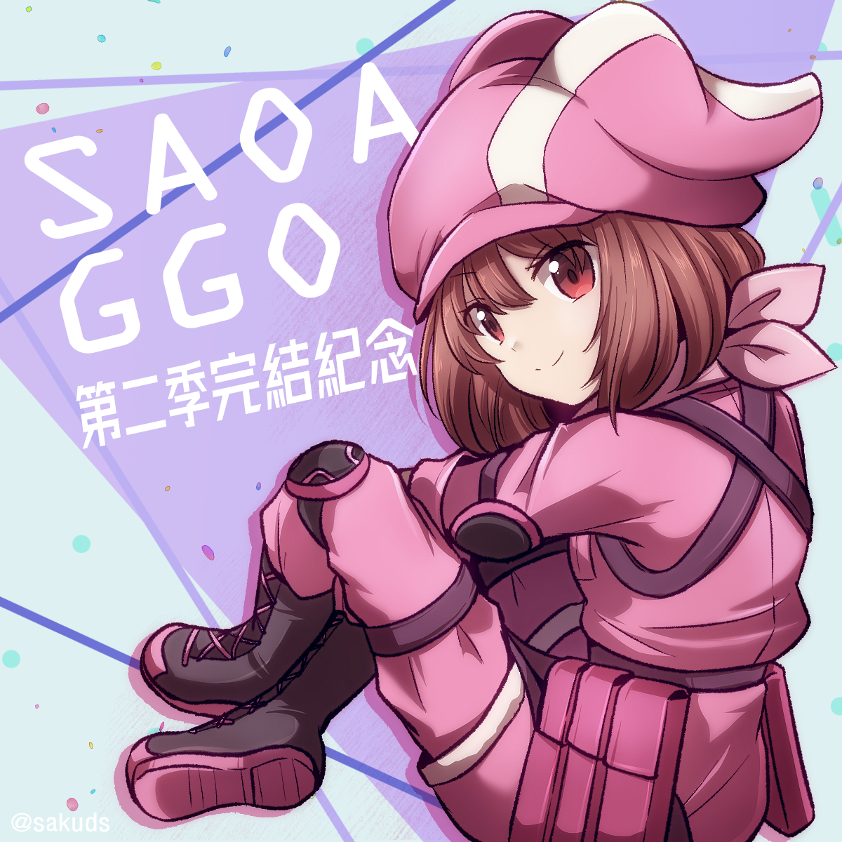 sakuds's tweet photo. GGO完結紀念！
#SAOAGGO #GGO2期  #ガンゲイル・オンラインII https://t.co/KluqoeCUiJ