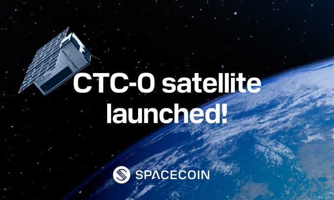 shelleymaeph's tweet photo. Spacecoin Satellite Launch Success!

@spacecoin 's inaugural satellite, CTC-0, has been successfully deployed into orbit using SpaceX's Falcon 9 rocket.

Following this achievement, Spacecoin intends to expand its satellite network through 2025, working alongside governments and major corporations in developing countries like Nigeria, India, and Indonesia to deliver decentralized internet services.

✅Airdrop for CTC Holders Coming Soon!

✅Ensure you don't miss this opportunity—sign up for the launch list: https://t.co/IKCRHWgckK