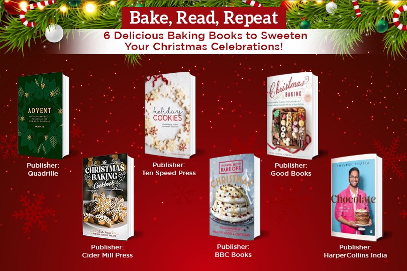 frontlistIN's tweet image. 🍪 Bake your way into Christmas! 

Frontlist shares must-read cookbooks to make
your holidays sweeter. 🎄📚

 Visit: frontlist.in/bake-read-repe…

#FrontlistbMedia #ChristmasBaking #FrontlistBooks