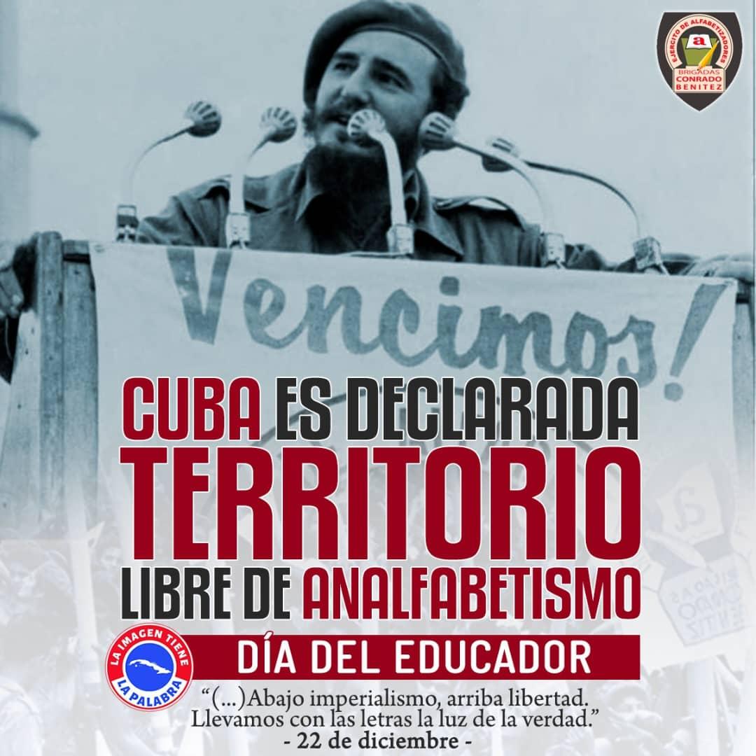 Felicidades en este 22 de diciembre a todos los educadores cubanos!!! #DíaDelEducador