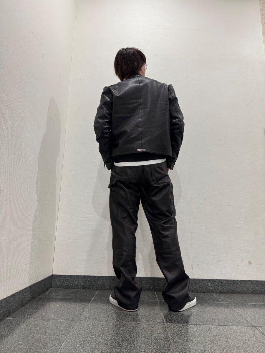 冬はレザーだよな！！！ フルレザーコーデ