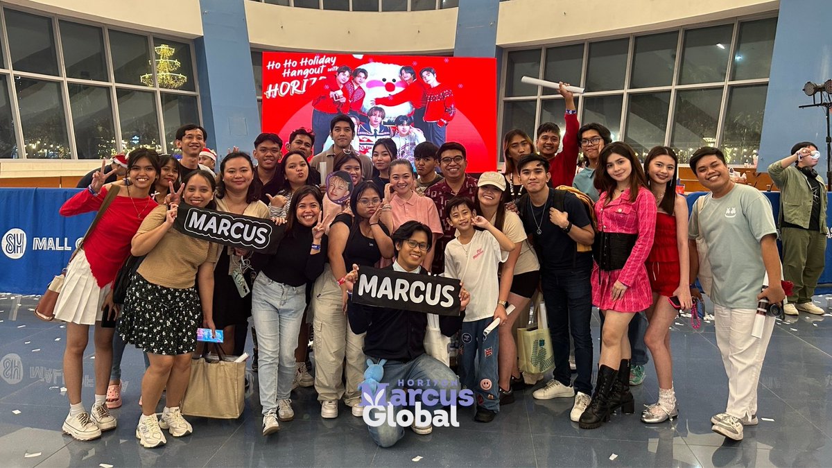 To all ANCHORS who came and supported our dearest gwaPITO, thank you so much! We hope to see you all again at our next event soon. Lovelots! <3

HORI7ON HOHOHoliday

#HORI7ON_SMHangout
#HORI7ON #호라이즌
#MARCUS #마커스
<a href="/HORI7ONofficial/">HORI7ONofficial</a>
<a href="/smsupermalls/">SM Supermalls</a>