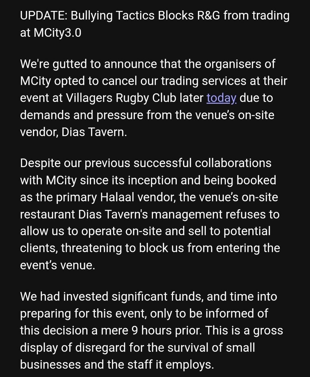 RacknGrill's tweet photo. Somber day for us! @CityofCT @CapeTimesSA @Jehad_Kasu @DailyVoiceSA @Ya_a_seen_Him @lesterkk @clarencesdb @Adworth_ZA @CapeTalk @vaughanmason @Krishaykat @iamSivN @EWNTraffic @nickynicey @MuammerKasu @rizquaBarnes https://t.co/HnofApPVXG