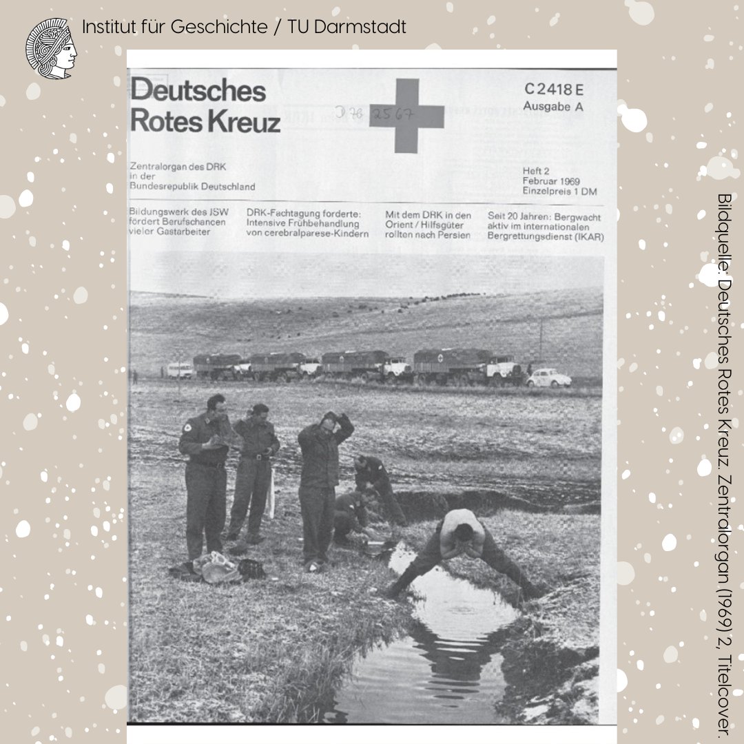 🎄✨ Türchen Nr. 23
„Wetter und Weihnacht drängten“
Vor genau 55 Jahren fand ein winterlicher Hilfseinsatz mit Hindernissen statt:  ein DRK-Konvoi in den Iran aus, um den Opfern eines Erdbebens in der Provinz Khorasan zu helfen. 
Link zum Beitrag: 
geschichte.tu-darmstadt.de/institut_fuer_…