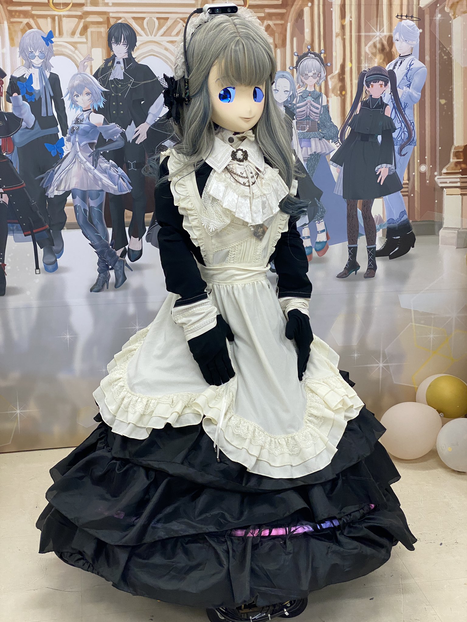 Black Cat Manor ロングメイド服 Ⅶ型 オーダー [OP400] | Roses