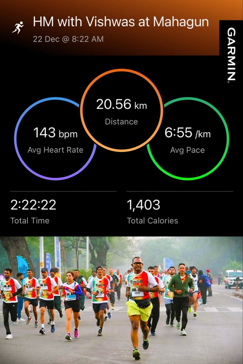VishwasDass's tweet photo. 21 km on December 22.
Half marathon before the end of 2024.
#commsguyrunning
#halfmarathon #runningislife #running @Probasibangali @TweetsAnup @jyotsna_d_nanda @akanksha_j20 @Arv_Ind_Chauhan @AshishM1885 https://t.co/Nu2gUxKDGE