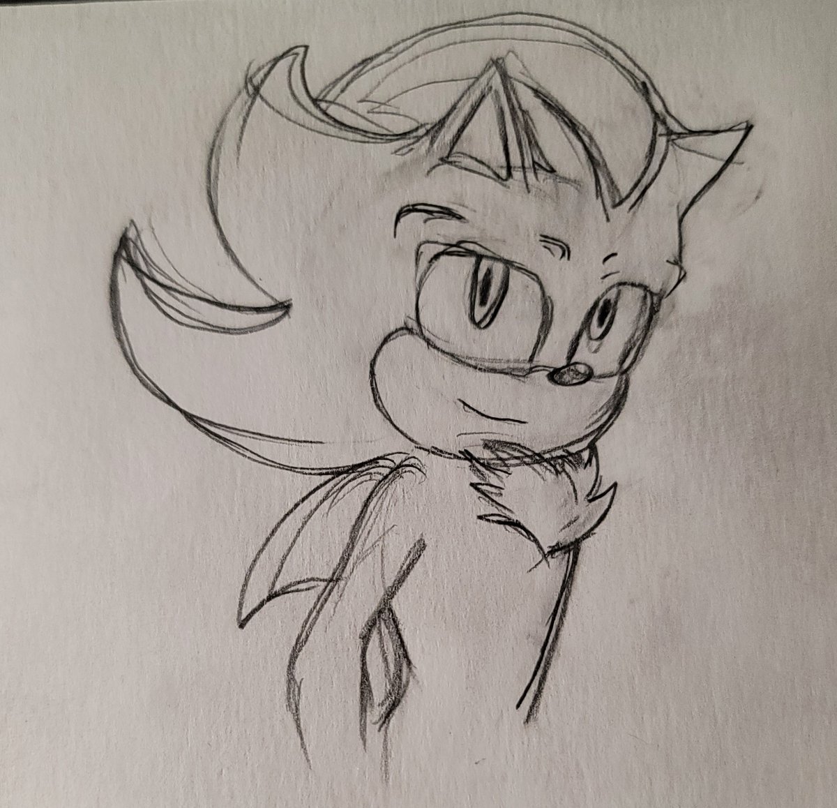ShadowReaper12_'s tweet photo. @joaofilipe_sa inspired me. Last sketch, I swear! Will post color art soon!

#ShadowTheHedgehog #ProjectShadow #Sonic3 #ProjectShadow2Chance https://t.co/rns4Xez80G