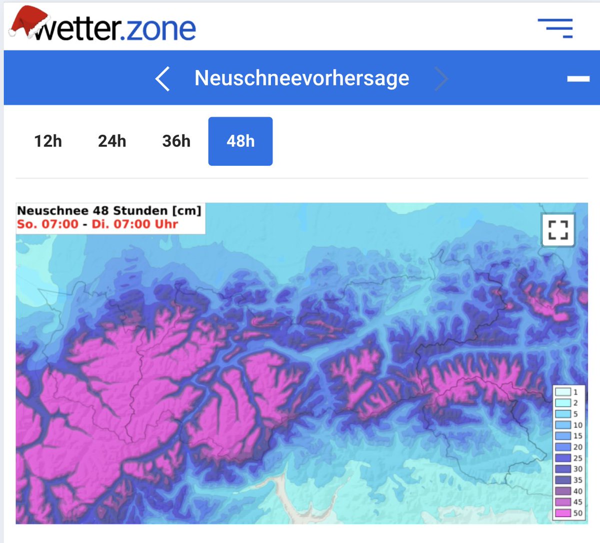 Für Teile Vorarlbergs gilt in den nächsten Tagen eine Orange Schneewarnung.
wetter.zone/wetter/warnings