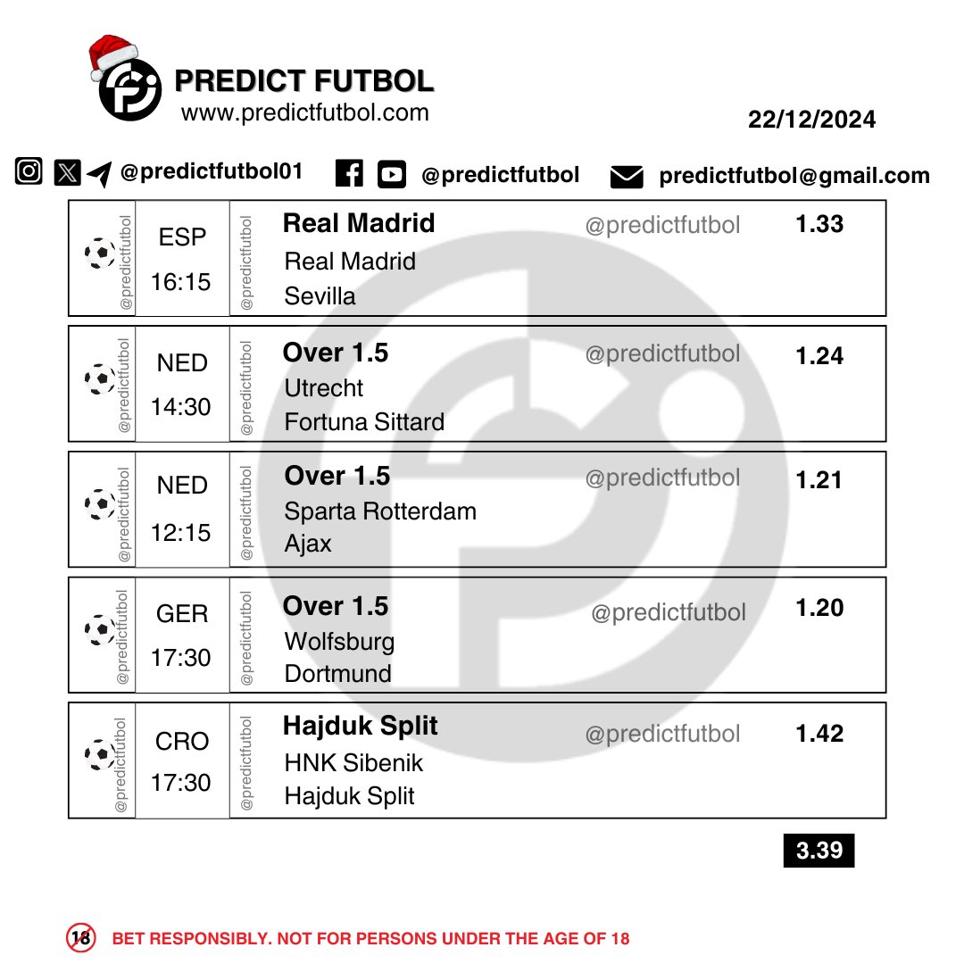 predictfutbol01's tweet photo. 3.39 Odds ✅
PARIPESA Booking Code 👉 2RFTN

Join our telegram channels here
Channel I 👉 https://t.co/rqCqHYahMf
Channel II 👉 https://t.co/8YNvS0vL71

Visit our website https://t.co/yMDFYGk7xY and download our app for more free predictions everyday https://t.co/YeyeBlnNde