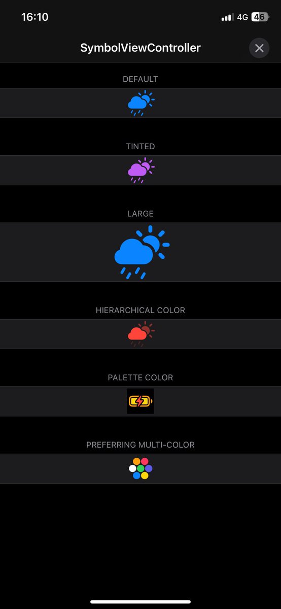 pome_ta93's tweet image. SymbolViewController かんりょー
シンプルな内容でさっくりいけた
#Pythonista3 #rubicon #objc #iosdev
#UIKitCatalogChallenge