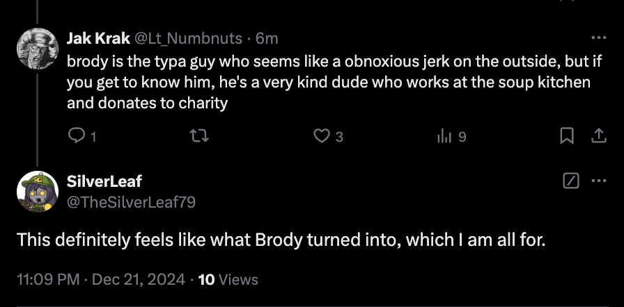 Brody Foxx (@brodyfoxx) on Twitter photo //Breaking Character
Much of my social development (as one with autism) did arise from soup kitchens and other volunteer works. I've first served in a soup kitchen at ~12 years-old. 
Tbh serving your community does help to serve you. There's much you can learn from a community. //Breaking Character
Much of my social development (as one with autism) did arise from soup kitchens and other volunteer works. I've first served in a soup kitchen at ~12 years-old. 
Tbh serving your community does help to serve you. There's much you can learn from a community.