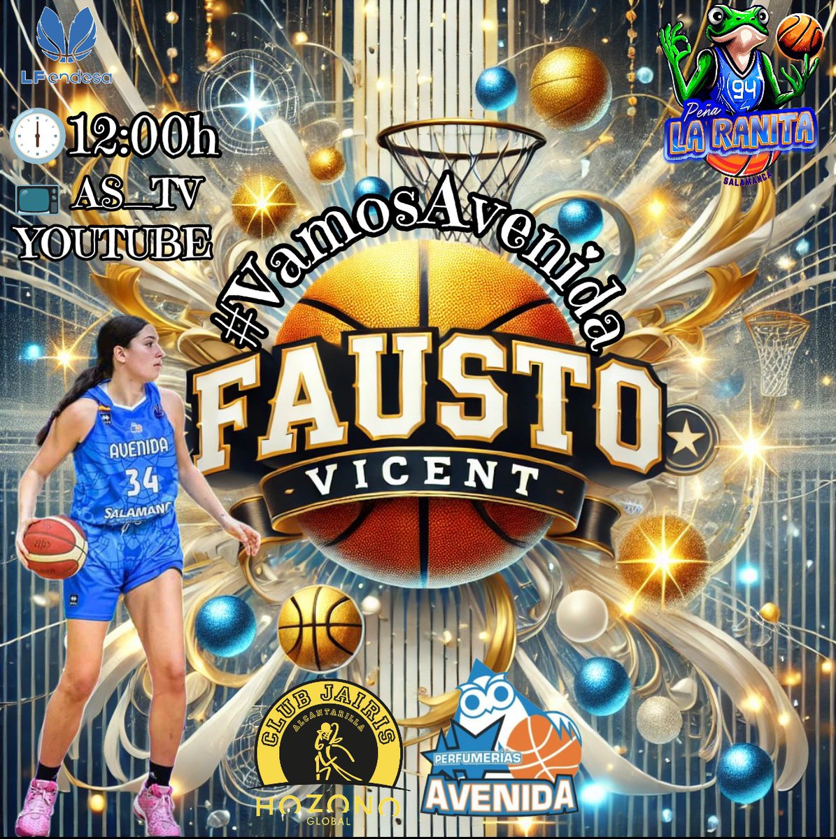 RanitaAvenida's tweet photo. Partidazo en Alcantarilla!!!
@CBJairis 🆚 @CBAvenida 
#VamosAvenida #SiSePuede https://t.co/qG2A6VXKW1