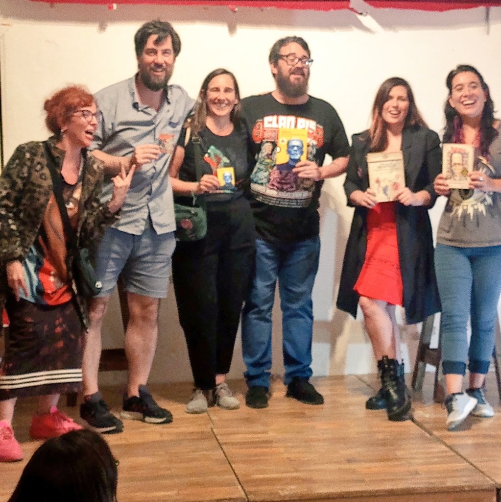 NatiPietra's tweet photo. Gracias @facundodellaqua por organizar #ElsaFest y por leernos "Manos".
Y gracias a los otros genios que nos regalaron hermosas lecturas y actividades creativas hoy. Muy lindo! 😊✨ https://t.co/TKVXQS4J5t