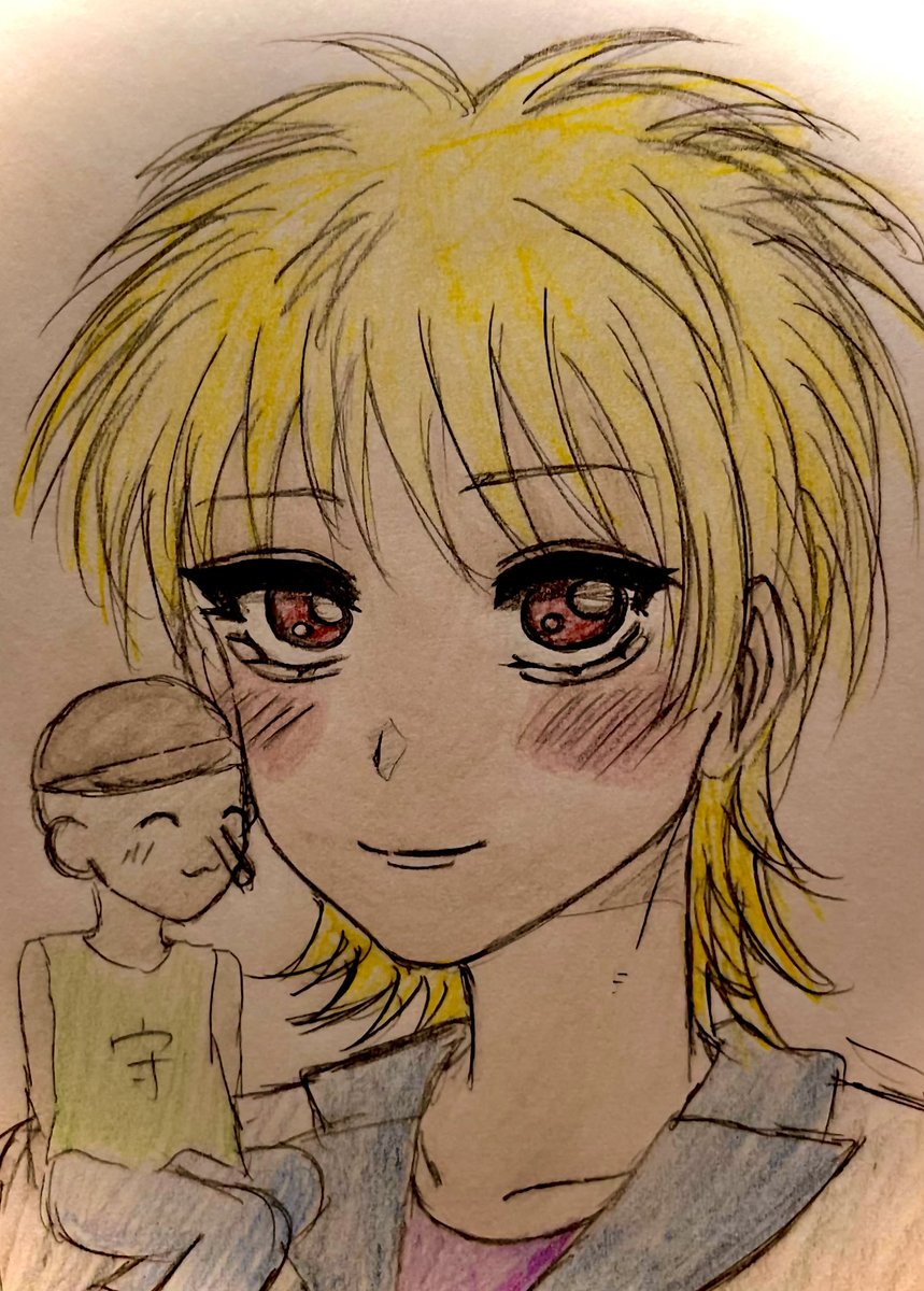 de_de1214's tweet photo. @rinrinringo513 さんお待たせしました！
58人目の神の子と守り神を描かせていただきました！
色がなくて違う色になってしまって
いますがご了承ください( ߹ㅁ߹)

 #絵描きさんフォロバ100  #アナログイラスト https://t.co/bJmPzHnYsQ