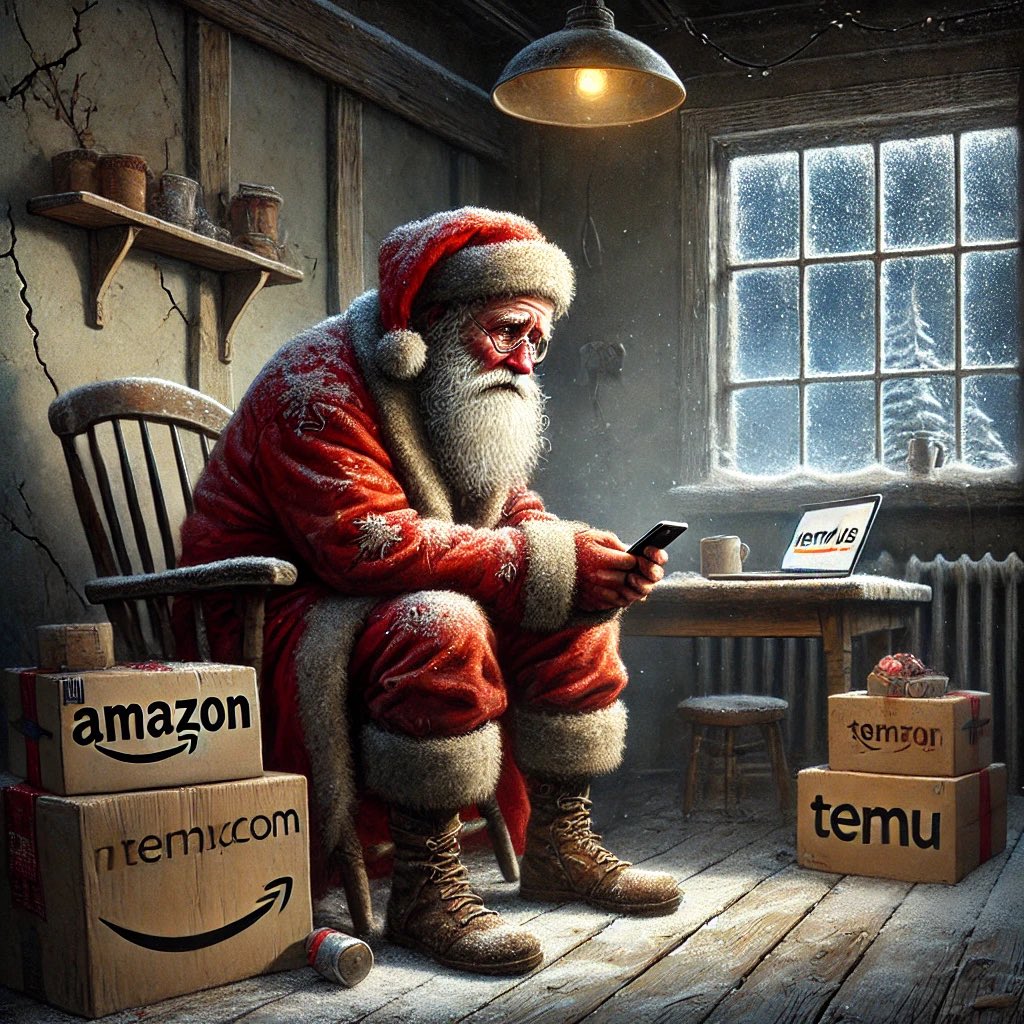 yvb63's tweet image. #Noël2024 #GalèreDeSanta #Réflexion #Partage @#Conso