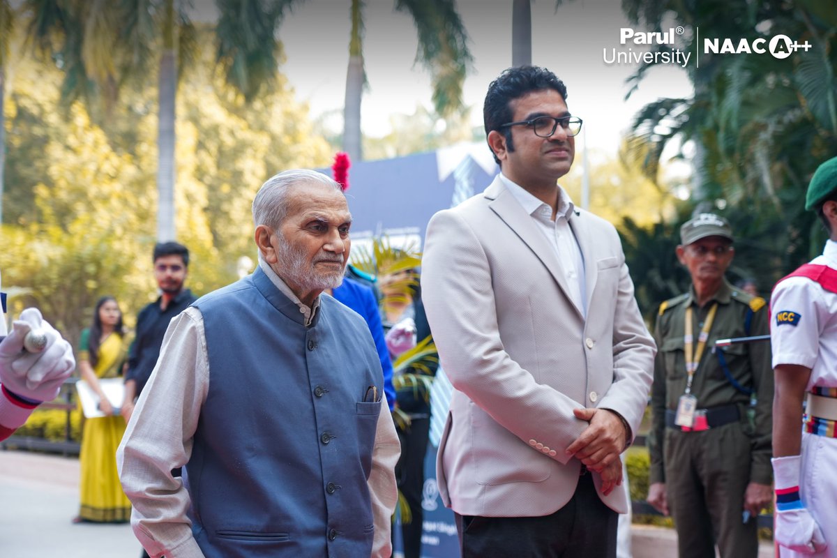 ParulUniversity's tweet photo. “Human beings are both similar and different. We are similar in a way that makes us different. We are different in a way that recognises our similarities,” were the wise words Lord Bhikhu Parekh shared during his insightful visit to the campus. ✨

Lord Bhikhu Parekh, who is a British Political Theorist and a member of the House of Lords in the UK, recently graced the campus for an exclusive talk session with the students and faculty. During his session, he delved into the power of knowledge, the essence of multiculturalism in education, and the importance of empathy in communication. His wise words, “Empathy is very vital. I am convinced that without empathy, we cannot communicate,” left everyone inspired and empowered. 💫

His words have ignited a deeper commitment to cultural understanding and empathetic communication, encouraging us to understand and celebrate our shared human journey. 🙌🏻

#british #political #padmabhushan #lordbhikhuparekh #paruluniversity