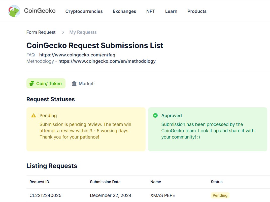 XMASPEPE_SOL's tweet photo. 🐸🐸 $XPEPE
has applied on @Coingecko🎁🎁🎁

CG coming🐸🎄
🎁

BZK5XkFXAYUZvWMUAPpwGQ5iukfg9xnGJLZJDdEtCj8D

#XMASPEPE #XMAS #XPEPE #PEPE #SOLANA https://t.co/N1DALmLh8j