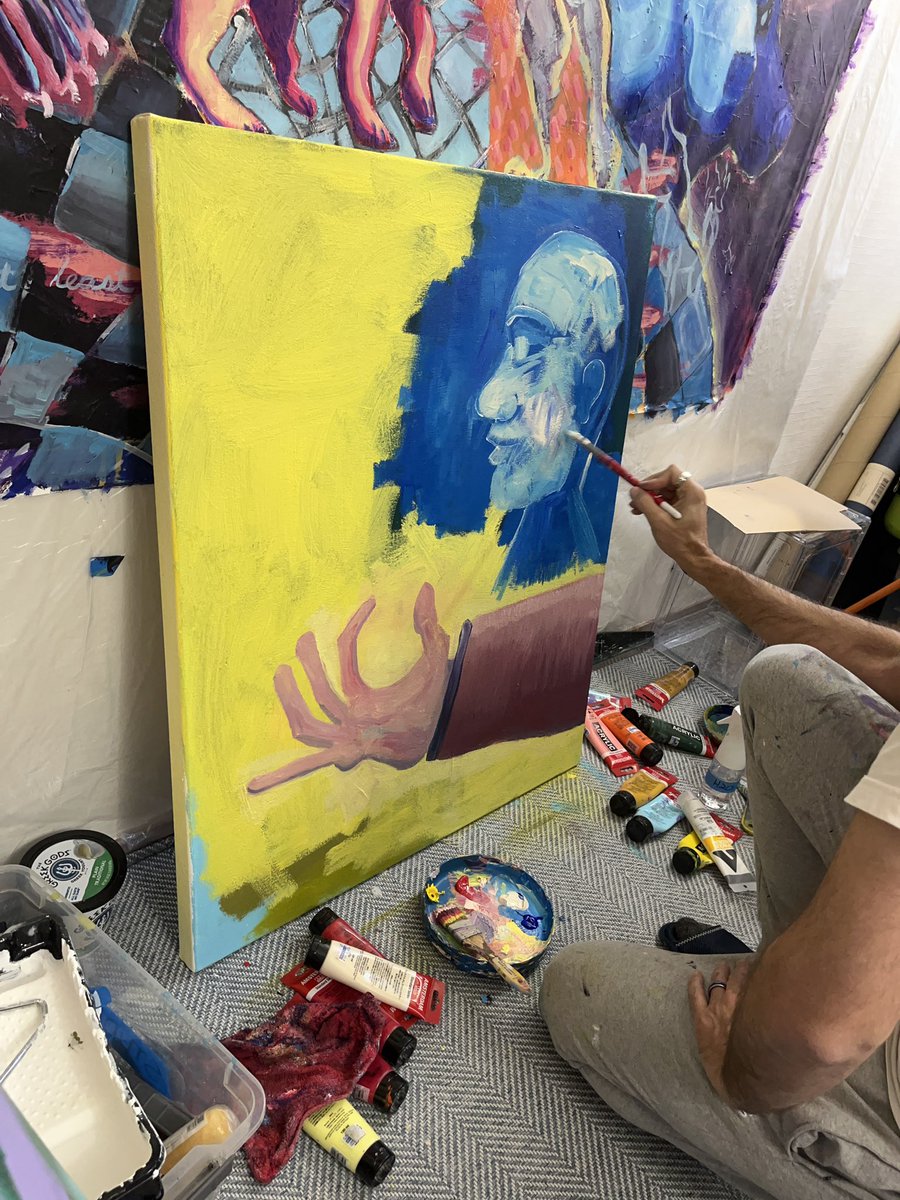 ecm_vision's tweet image. Phase 1 new painting