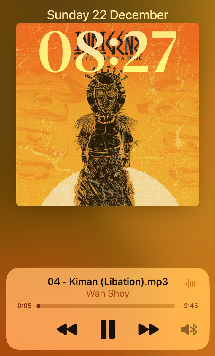 Lying here in bed, I can’t help but think how exactly <a href="/KingWanShey/">TRIBAL LEADER 🦁</a> goes through his music creation process. I listen to a lot of artists and can immediately see where they tap inspiration from, or at least who it sounds like.
But not Wan Shey!🙌
#Indigene
stillac.com/fr/play/album/…