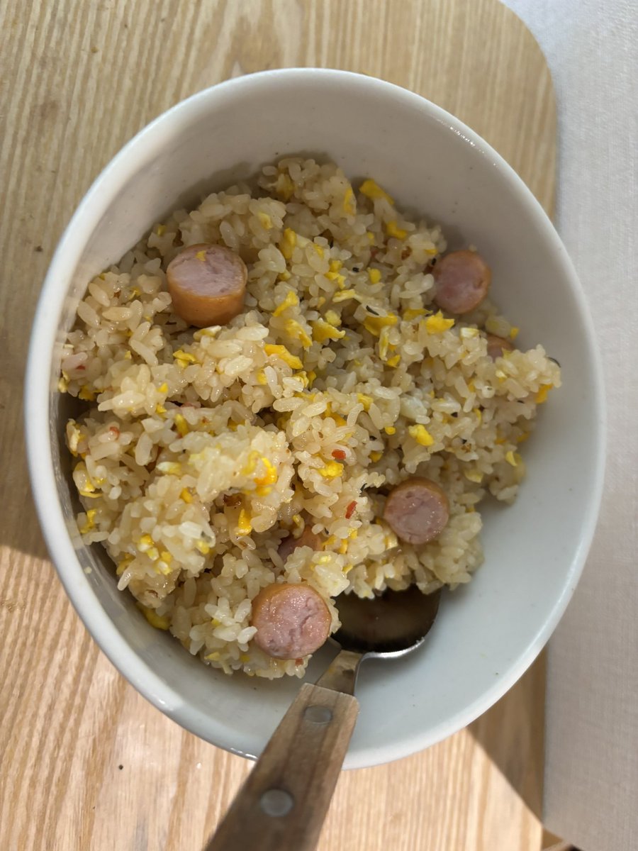 もう炒飯しか作ってないよ最近