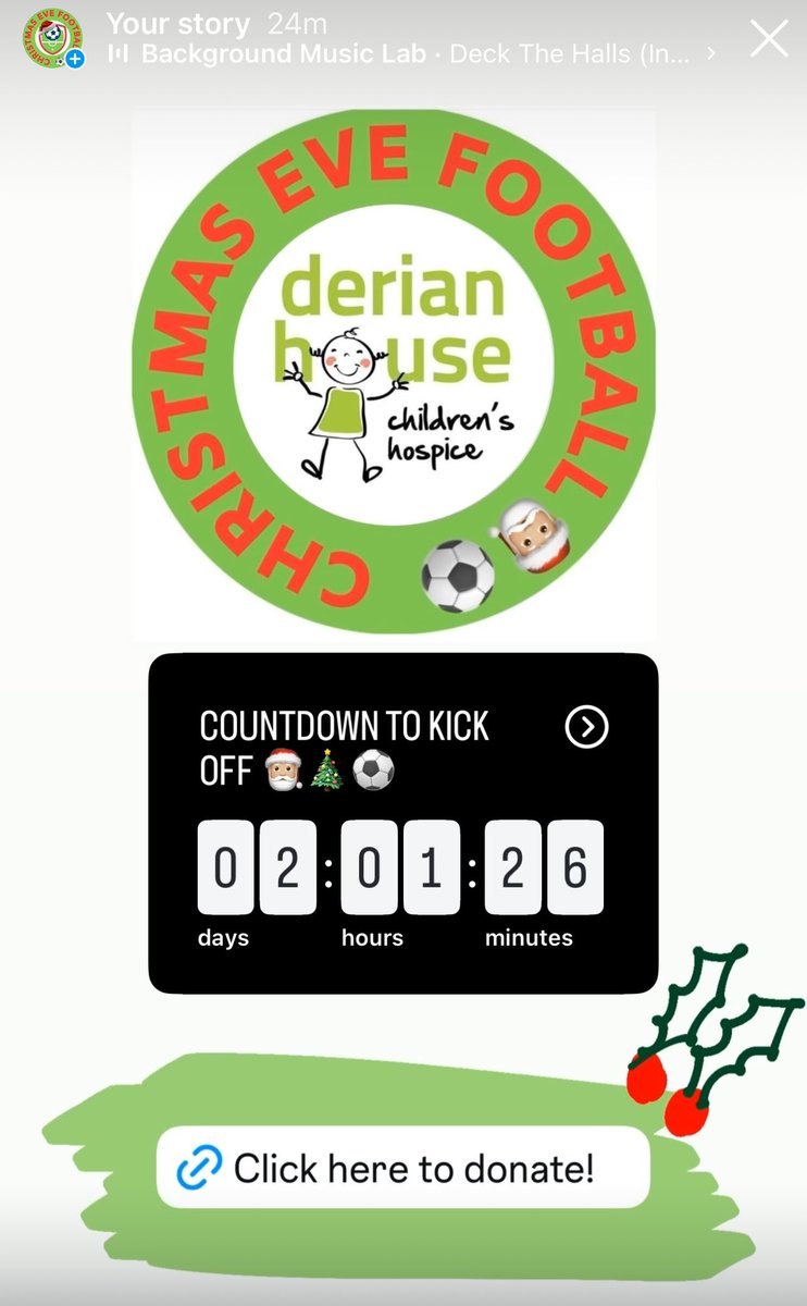 owenrbrts's tweet image. Would love some support if you’re able to donate to a fantastic cause!

Derian House Children’s Hospice aids children, young people and families with end-of-life care and are hugely underfunded!

Tap to donate: justgiving.com/page/christmas…

RT’s appreciated 🔁

Thank you 🙏🏼