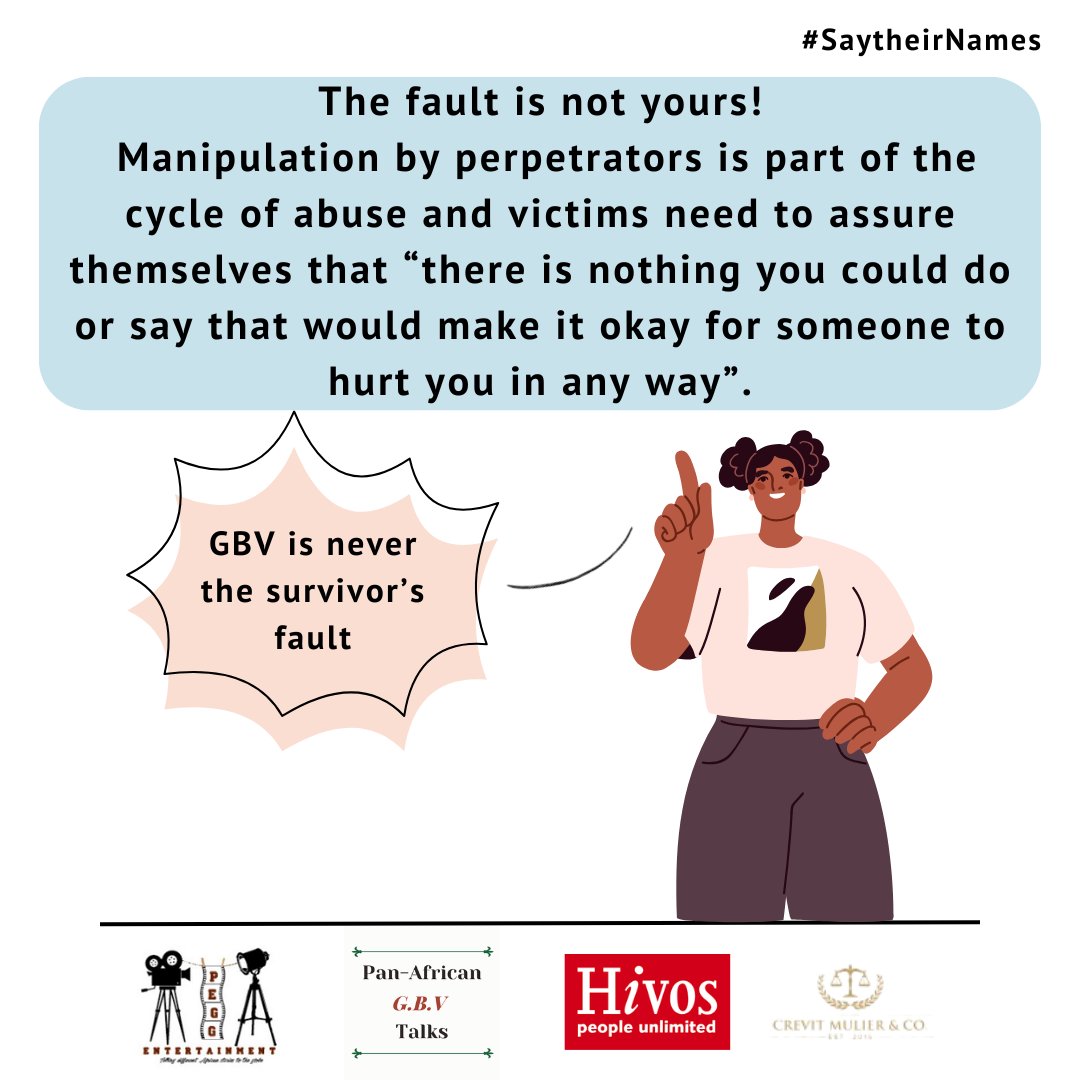 GbvTalks's tweet photo. 💜 It’s Not Your Fault!
No one has the right to hurt you. Manipulation is part of abuse, but remember: “Nothing you do or say makes it okay for someone to harm you.”
You deserve safety and respect.

@unwomenkenya @hivosroea @peggent 

#SaytheirNames #EndGBV #EndFemicide https://t.co/O4FuHJNlsT