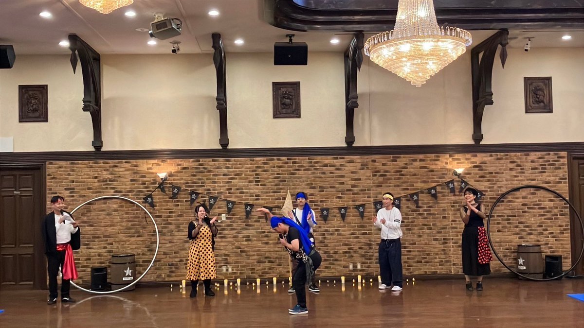 sakumon_masaki's tweet photo. 東松山 #JOYLIFE !!
ありがとうございました!!
今回はテーマが「海賊」ということで我々も少し変身を🏴☠️✨
サーカスの盛り上がり凄かったですねー🎪♪
ご覧頂いた皆さま、ありがとうござ��ました🙇♂️✨
ふざけ倒して楽しかったー😂
#シルクドゥひみつきち
#アメカレ
#ジョイライフ https://t.co/BYKj20OA5v