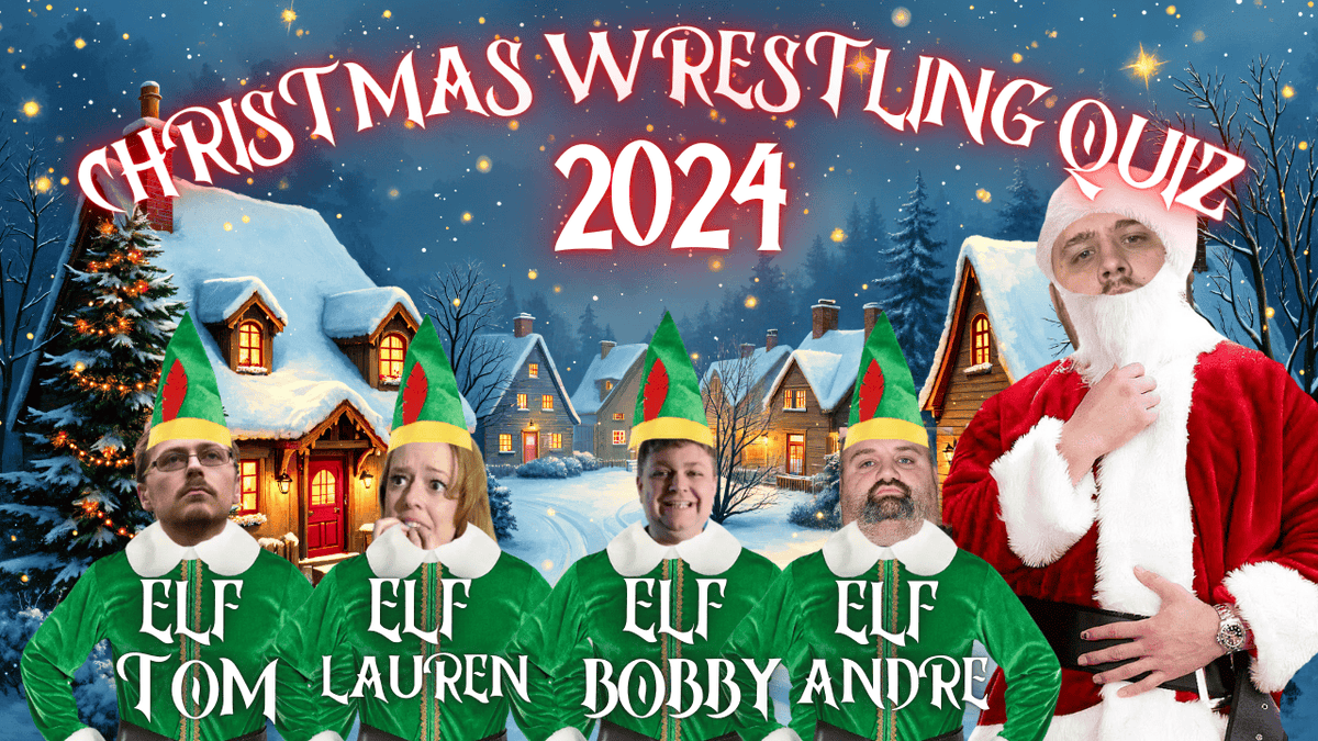 CHRISTMAS DAY WRESTLING QUIZ!!

🚨OUT NOW🚨

Topics: 
- NJPW, AEW, WWE &amp; Christmas QUESTIONS!! 
- With <a href="/thatcanadaguy/">Andre C</a>  
-  <a href="/laurengoodnight/">Lauren Goodnight</a>  
-  <a href="/RealBobbyMunson/">Bobby Munson</a> 
- THE RETURNING KING  @TomColohue  

youtu.be/8HnbTzTvDyA

#CHRISTMAS #QUIZ
