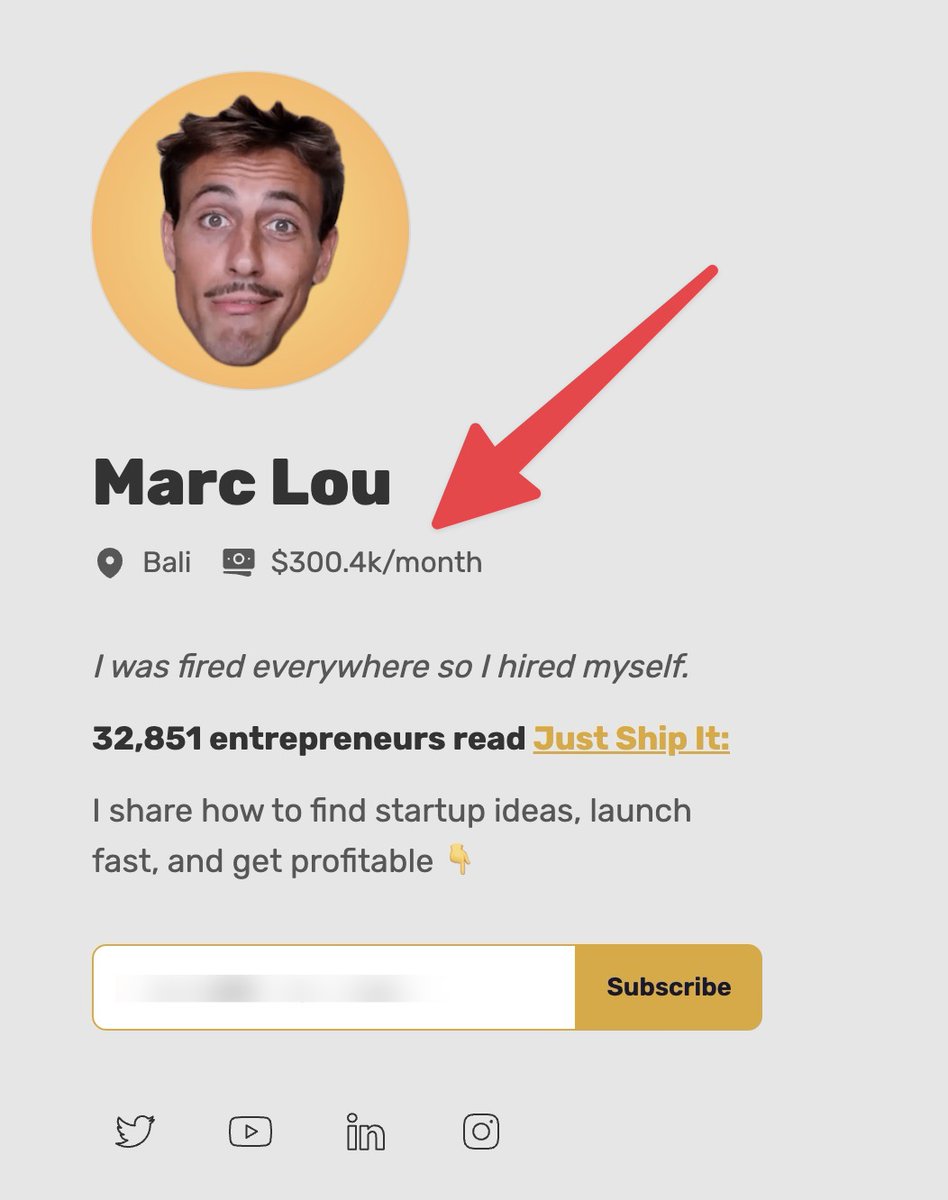 It will probably never happen again... so I'm posting this for the record:

I made $300,000 in the last 30 days.

3 years ago, my bank account was empty, I didn't believe in myself and had 0 followers.

But that didn't stop me from shipping tiny startups.

- I coded every day
- I