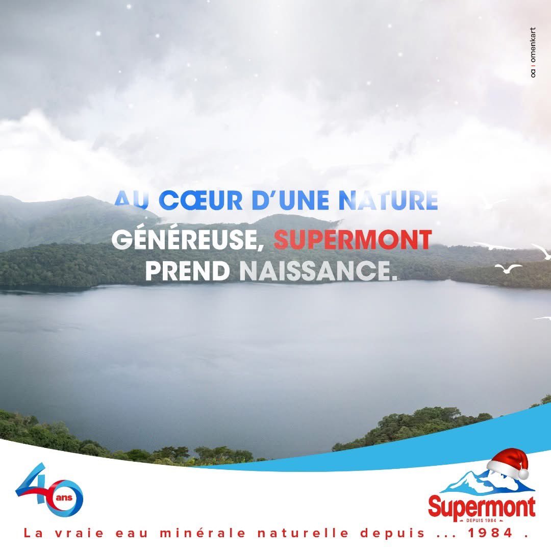 omenkart's tweet photo. Depuis 2 ans, nous avons le privilège d’accompagner Supermont💧, la marque iconique et leader d’eau minérale au Cameroun, sur les réseaux sociaux et en stratégie d’influence. Cc @SourceDuPays
#EauMinéraleNaturelle #Supermont
#BienÊtre #Santé #Omenkart #ShapeTheUnknown https://t.co/Lzc6NPDvi3