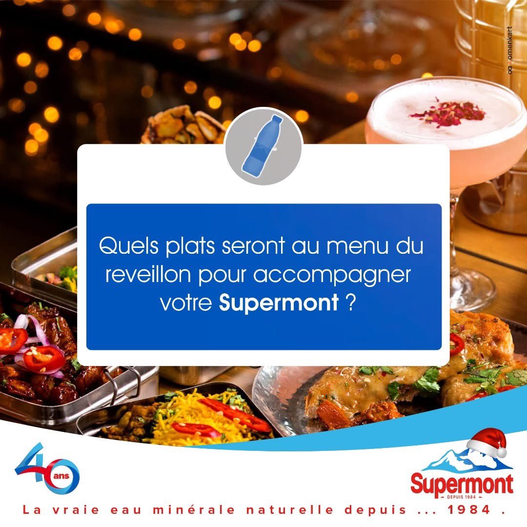 omenkart's tweet photo. Depuis 2 ans, nous avons le privilège d’accompagner Supermont💧, la marque iconique et leader d’eau minérale au Cameroun, sur les réseaux sociaux et en stratégie d’influence. Cc @SourceDuPays
#EauMinéraleNaturelle #Supermont
#BienÊtre #Santé #Omenkart #ShapeTheUnknown https://t.co/Lzc6NPDvi3