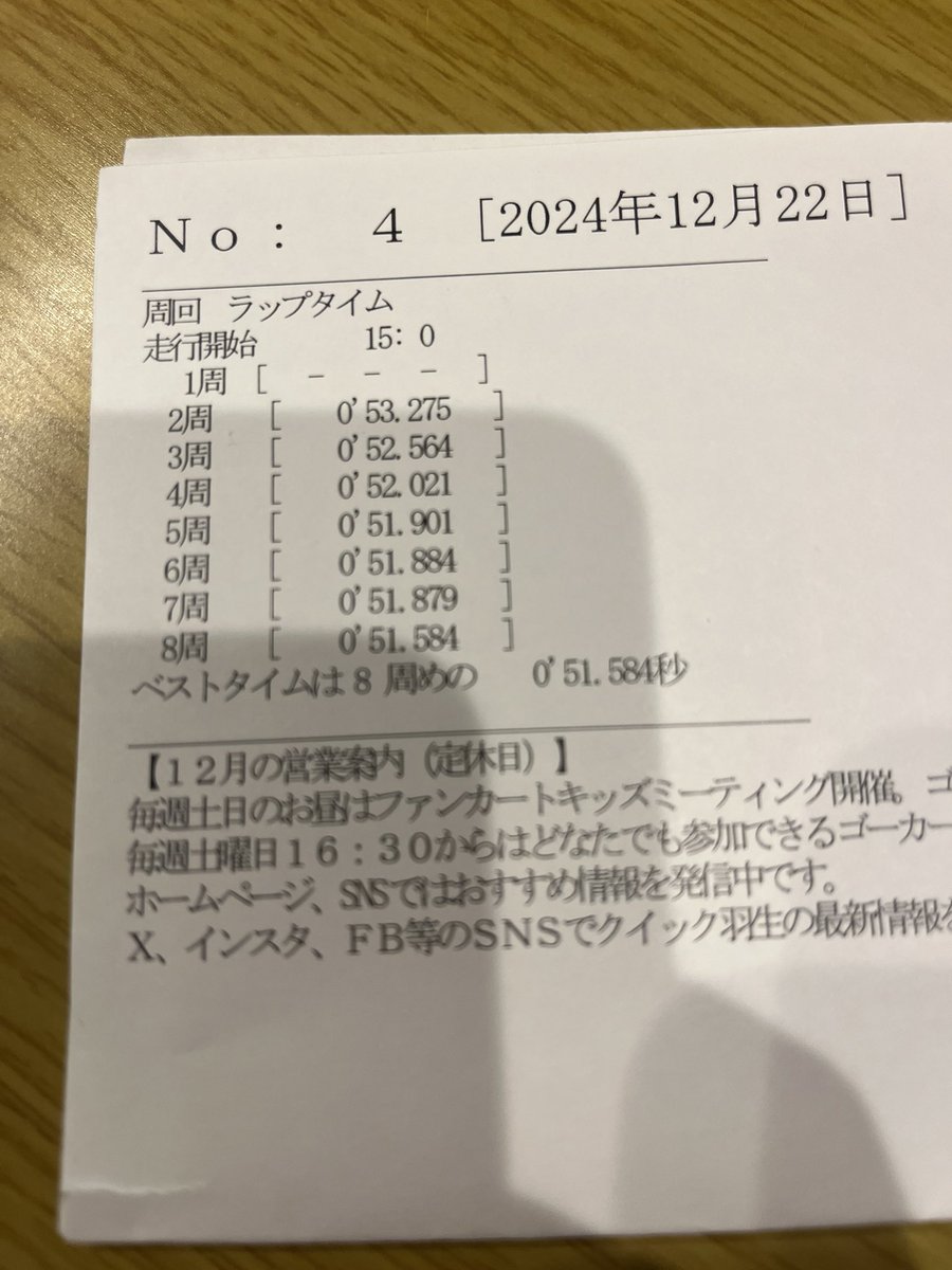 まだまだやな､､､