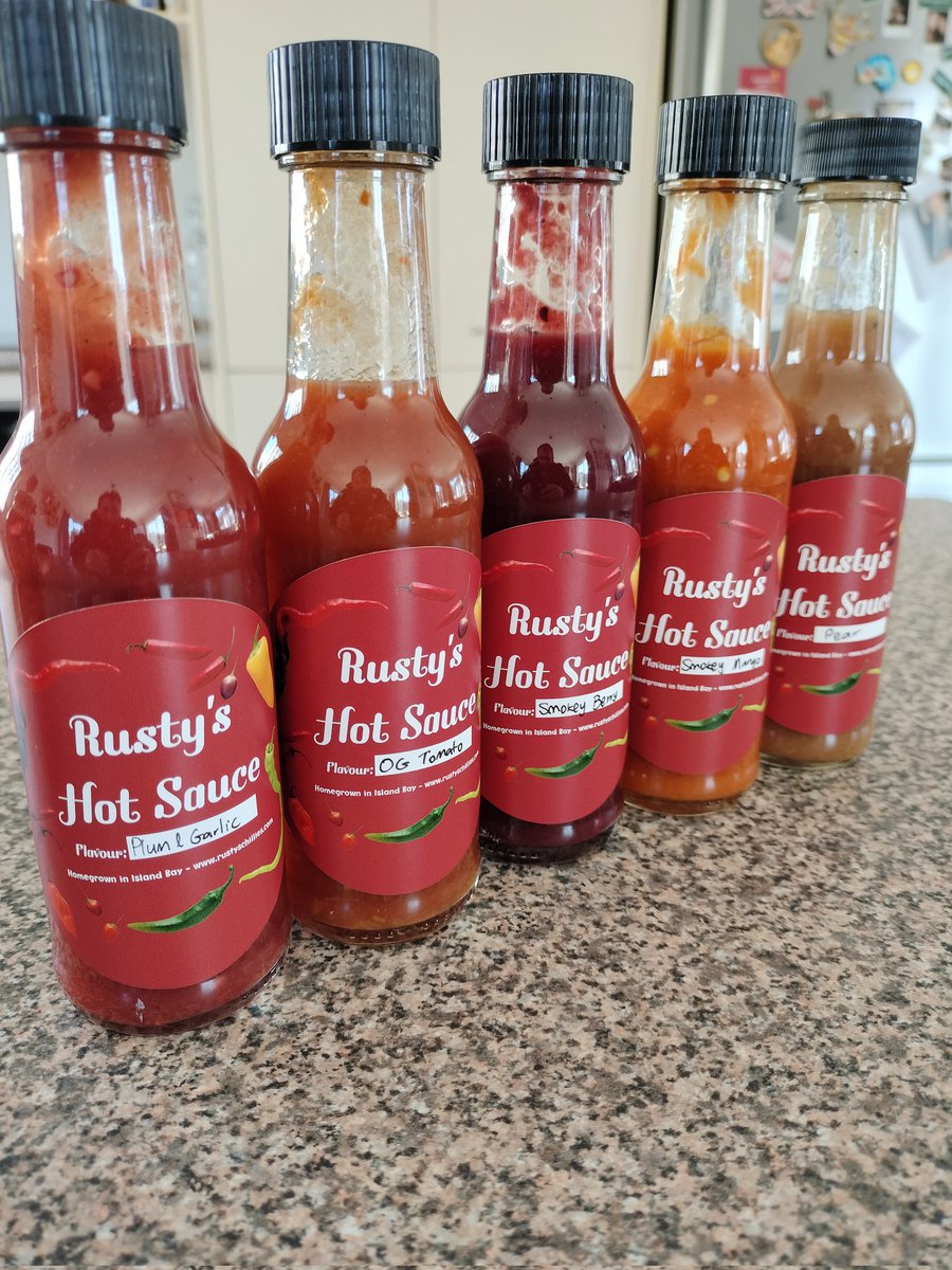 Rusty's hot sauce tweet media