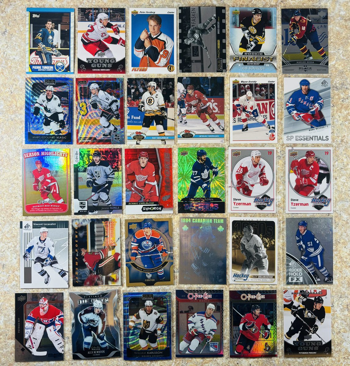🏒🥅🏒🥅🚨🚨🚨🔥🔥🔥
Hockey leftover bulk deal
These were leftover .50/$1 cards from my recent mega sale
 166 Total cards
$20  Shipped obo
Here are the cards included