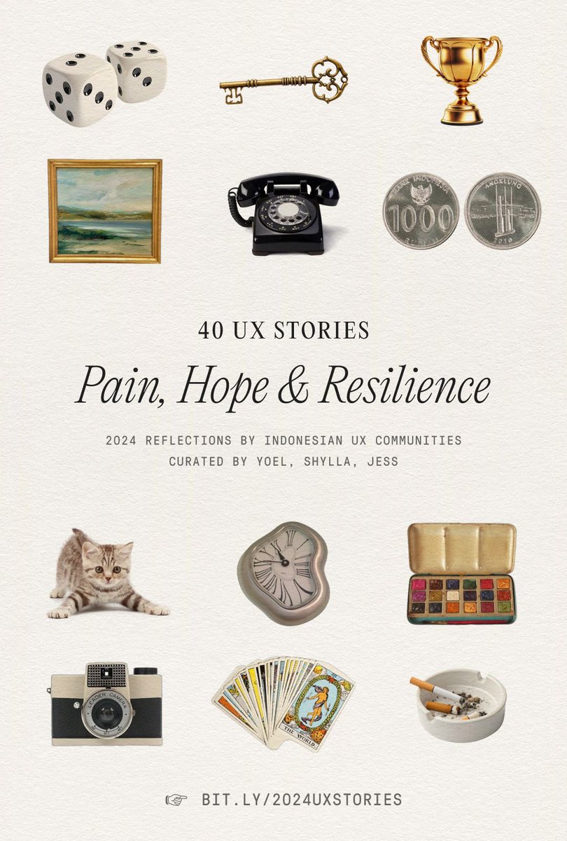 YoelSumitro's tweet image. Tahun lalu kita buat dan publish report tentang dunia UX di Indonesia. 

Menuju penghujung tahun 2024 ini, gw bertanya-tanya ke diri sendiri, kira-kira report seperti apa yah yang bakalan berguna untuk dunia UX di Indonesia. 

Report tahun lalu menarik banyak perhatian karena…