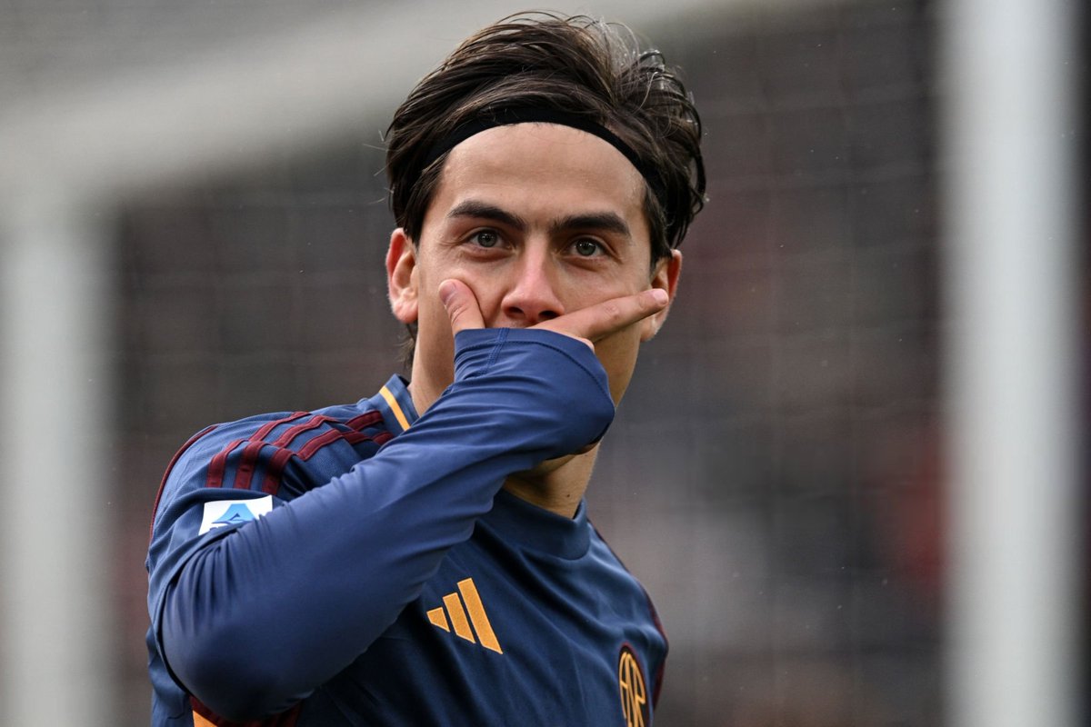 HQDybala's tweet photo. Paulo Dybala 

#Dybala #RomaParma https://t.co/WqGJDAzit1
