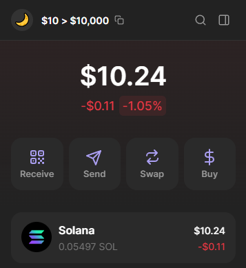 $10 → $10,000 challenge starts today!  

+ Previous challenge completed in 6 days 
+ 88% win rate, multiple 100x plays on $SOL
+ Only safe calls with clear targets  

Like, RT, and drop a comment if you're interested.  

Sending invites in DMs so must be followed