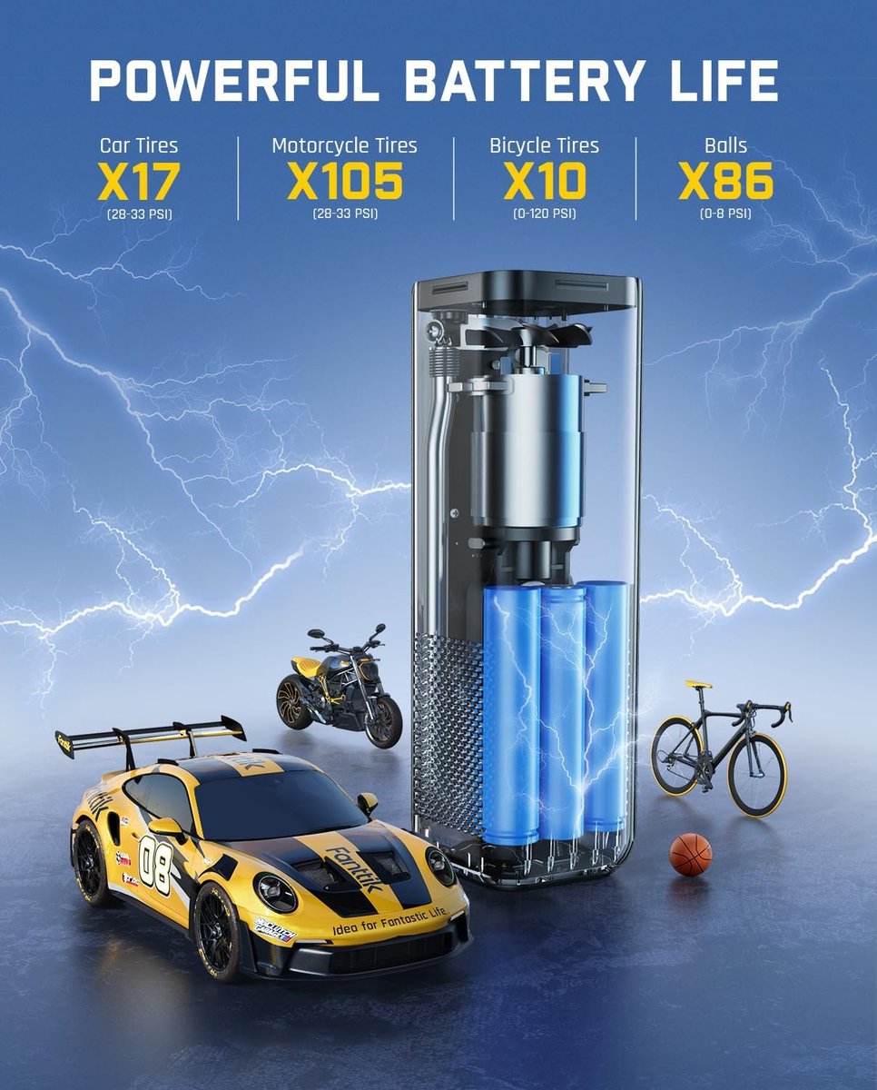 TrendyDeal52's tweet image. Get back on the road fast with the Fanttik X8 APEX Tire Inflator, now just $69.97! Perfect for quick inflation and versatile use! 

sovrn.co/1ceypl7

#FastInflation #CordlessConvenience #TravelEssential