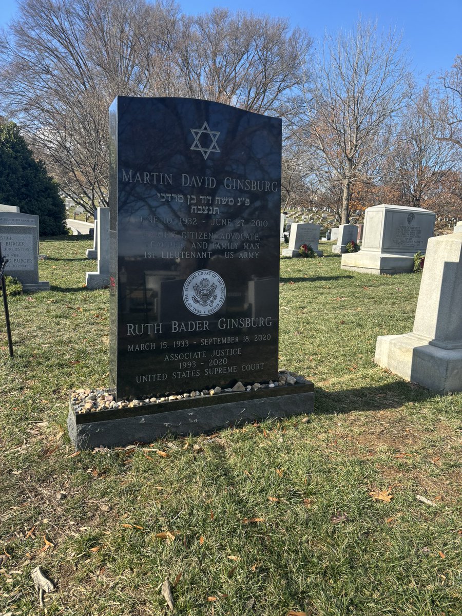 Day 8. Washington, DC. Tying together more threads of the trip. Paying our respects to two legends of the Supreme Court: Thurgood Marshall of the Brown v Topeka decision and the feminist icon that is the notorious RBG