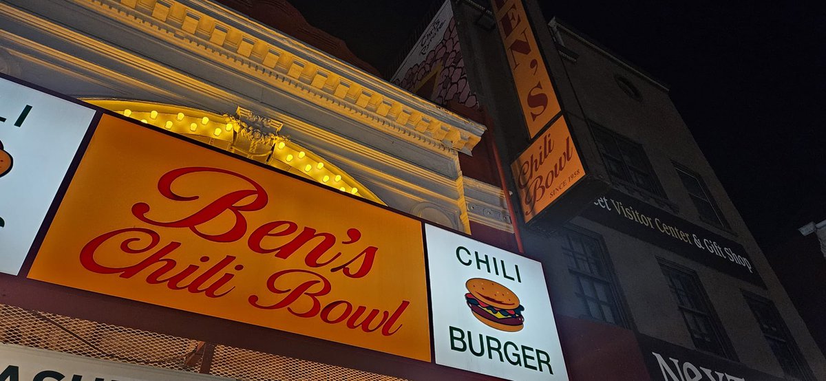 Pocklington History (@pockhistory) on Twitter photo Day 8. Washington, DC. It wouldn’t be a USA trip without a visit to <a href="/benschilibowl/">Ben's Chili Bowl</a>. A DC institution that has fed presidents, civil rights campaigners, and a whole host of celebrities Day 8. Washington, DC. It wouldn’t be a USA trip without a visit to <a href="/benschilibowl/">Ben's Chili Bowl</a>. A DC institution that has fed presidents, civil rights campaigners, and a whole host of celebrities