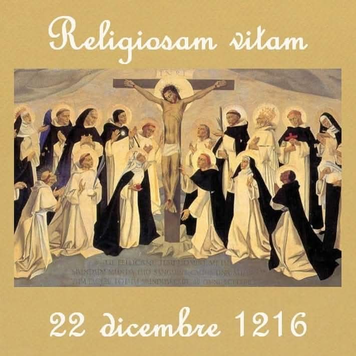 22 dicembre 1216
Papa Onorio III approvava la Bolla di costituzione
dell’Ordine dei Frati Predicatori (i Domenicani)

#22dicembre1216
#fratipredicatori
#fratidomenicani
#domenicani
#Bolla