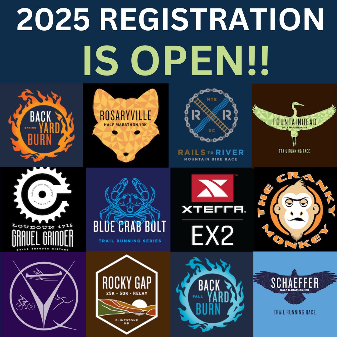 Registration for all 2025 EX2 Adventures events is open!!

Early bird registration fees are available through January 1st—don’t miss out!

#RaceWithEX2