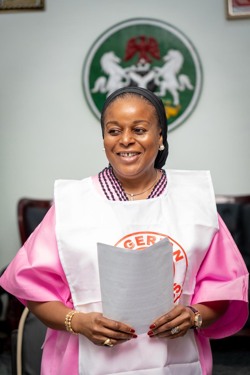 The leaders of the Nigeria Red Cross Society from the Anambra State branch visited me to work together more closely. They made me the Mother-General of the Anambra branch, which is very important to me because my organization, Healthy Living With Nonye Soludo (HLWNS), already