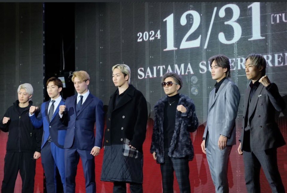 JJ_4220's tweet photo. めっちゃカッコいい軍団🔥大晦日RIZINに出れるなんて凄すぎ👏👏👏
#RIZINDECADE
#朝倉未来
#JTT
#BREAKING_DOWN
#さいたまスーパーアリーナ https://t.co/tLp4yC1ZSp