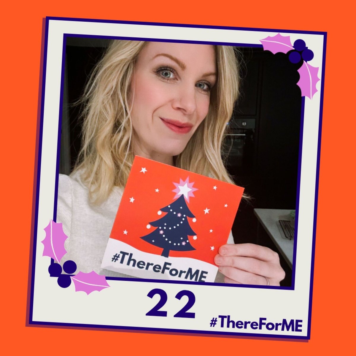 ThereForME_UK's tweet image. Dec 22: it’s Rachel Parris! @rachelparriscom is an English comedian, musician, actress and presenter!
Her message: “I wish peace, relief, support and to be heard. I hope Santa brings you real help, systemic change and JOY where possible.”
#PatientSafety #pwME #pwLC #ThereForME