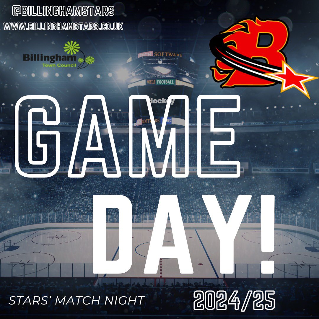 🎄🎅🏻 IT’S GAME DAY!!! 🎅🏻🎄

🐉 <a href="/dragonsihc/">Steel 4 Structures Deeside Dragons Ice Hockey Club</a> 🆚 Billingham Stars 💫
🏆 <a href="/NIHLhockey/">NIHL</a> North 1
📍 Deeside Leisure Centre
🕔 5.15pm

#Stars #MadeinBillog #ForTheShirt #BigRedMachine 💫

<a href="/BillinghamTC/">Billingham Town Council</a> 

<a href="/hockeyhounduk/">HockeyHound.co.uk</a> | Clifton Lodge Veterinary Group